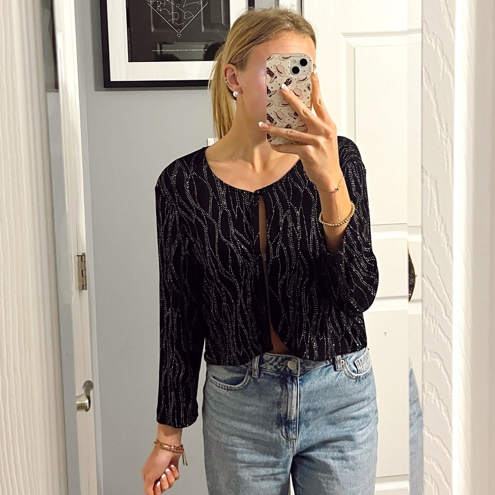 Sharade Nites Sparkly Blouse